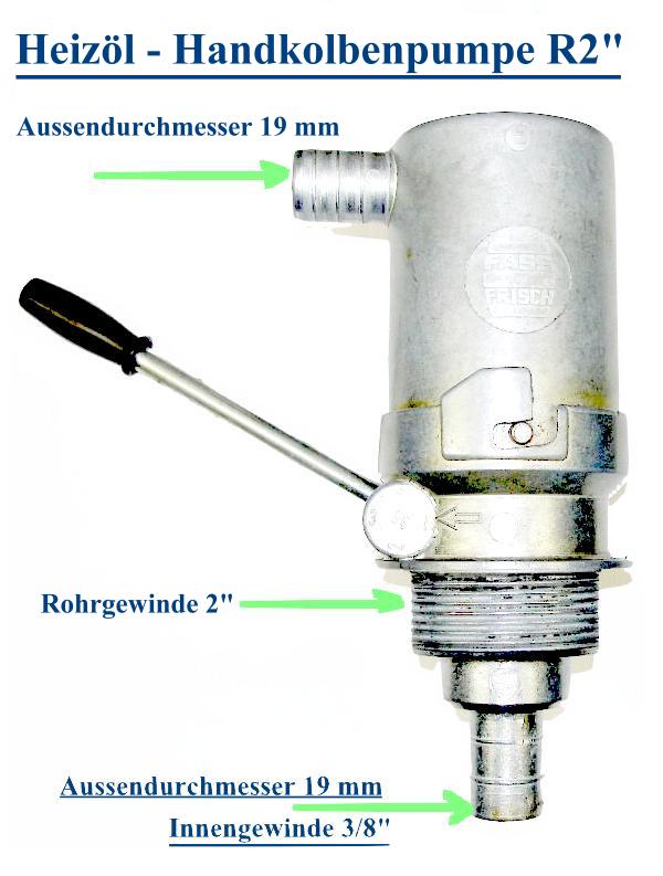FASS Pumpe Typ: R2 Heizöl- Handkolbenpumpe – Pumpenservice Kolpin